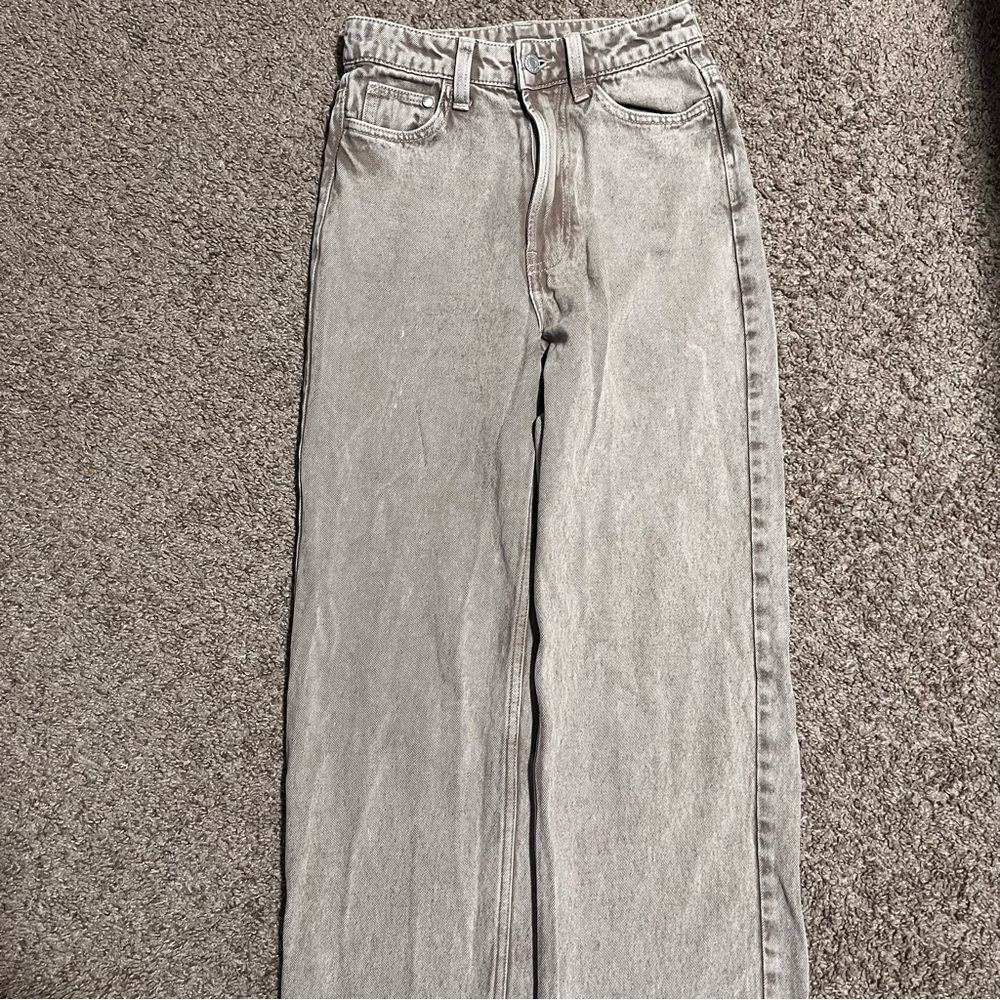 H&M Women's Flare & Wide Leg Jeans - Gray